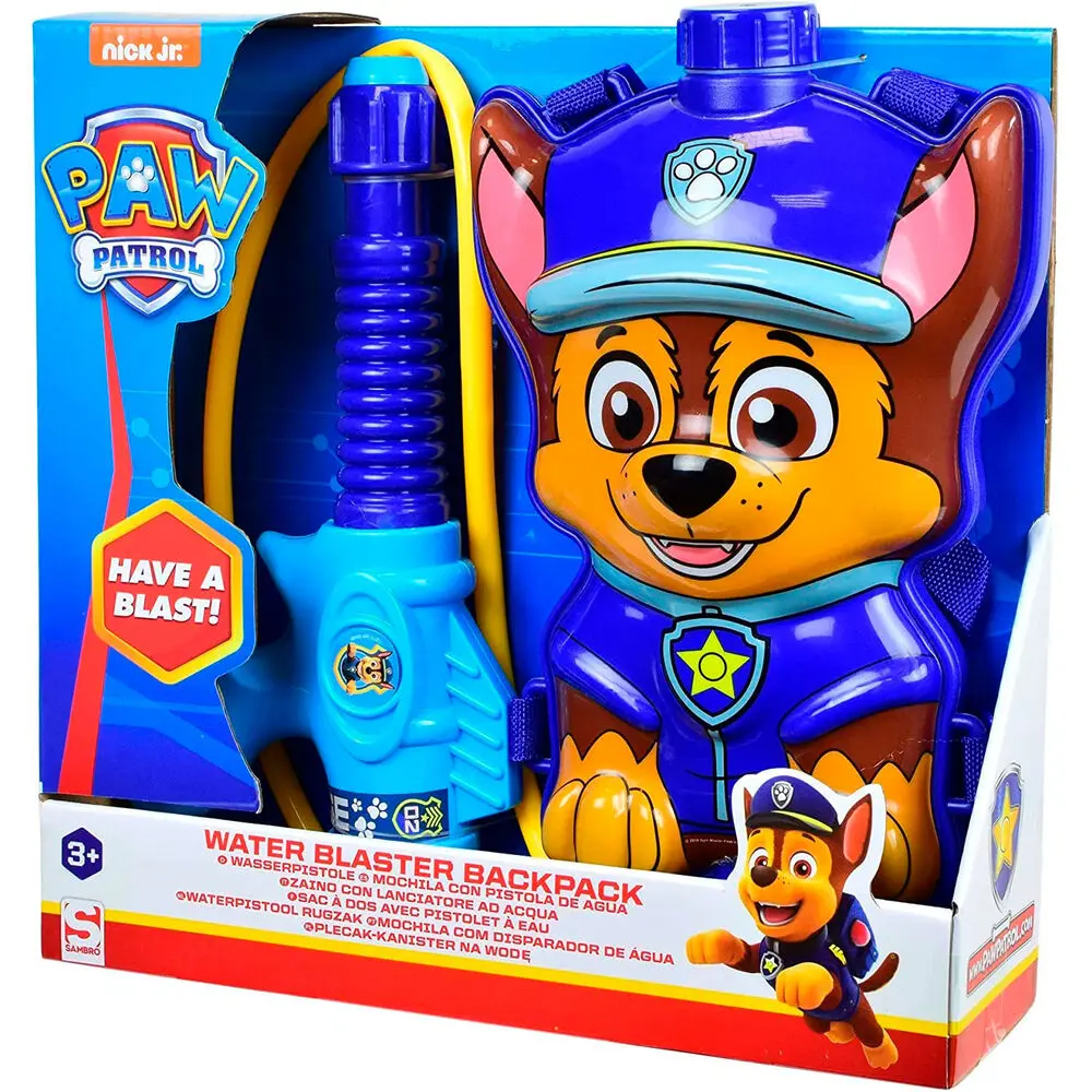 Paw Patrol Chase Water pistol backpack product photo