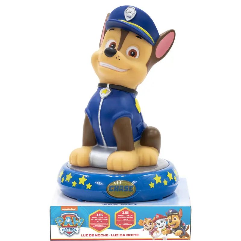 Paw Patrol Chase Lamp Led figure termékfotó