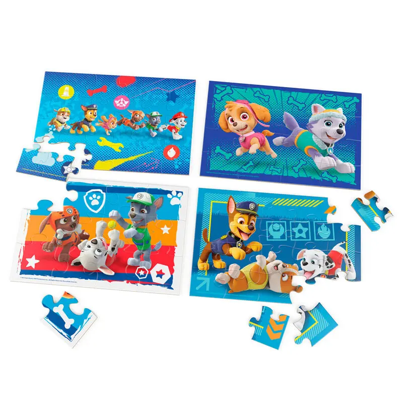 Paw Patrol progresive wooden puzzle 12-16-20-24pcs product photo