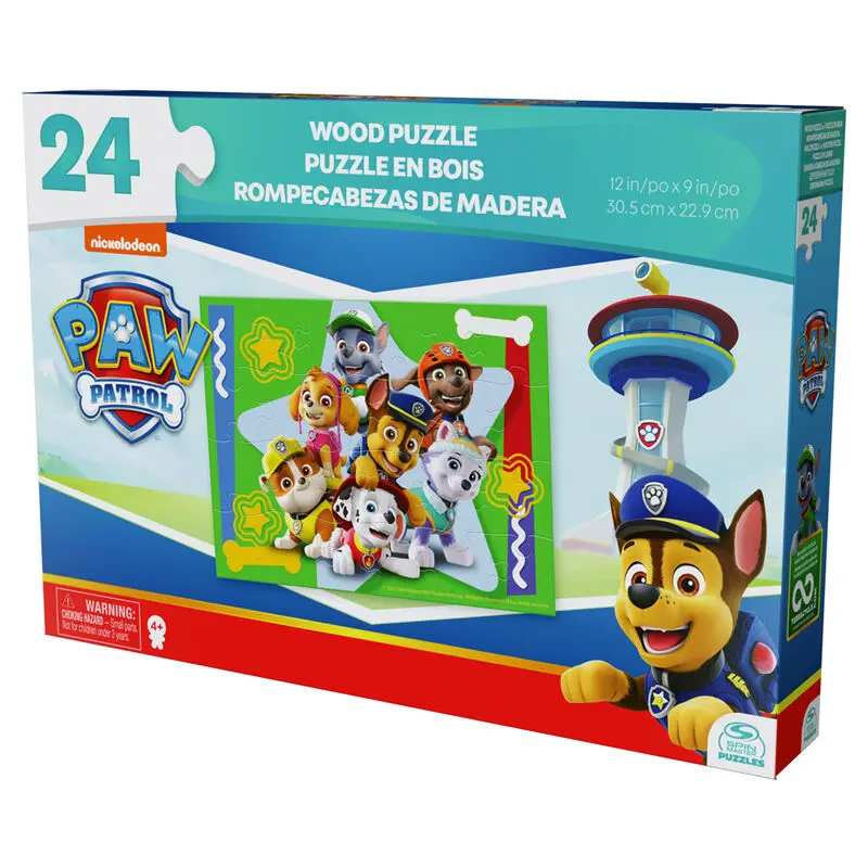 Paw Patrol wooden puzzle 24pcs product photo