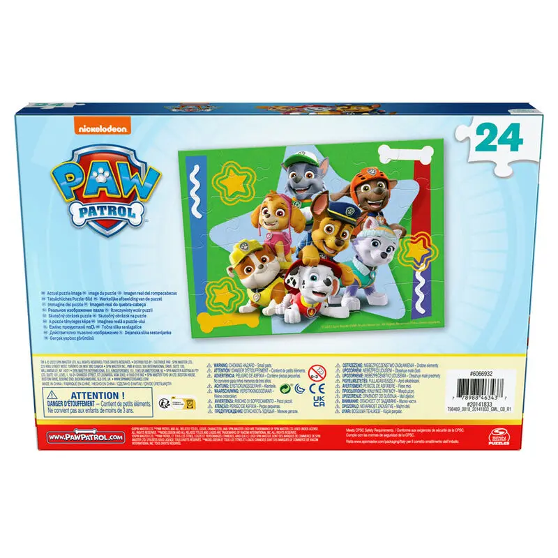 Paw Patrol wooden puzzle 24pcs product photo