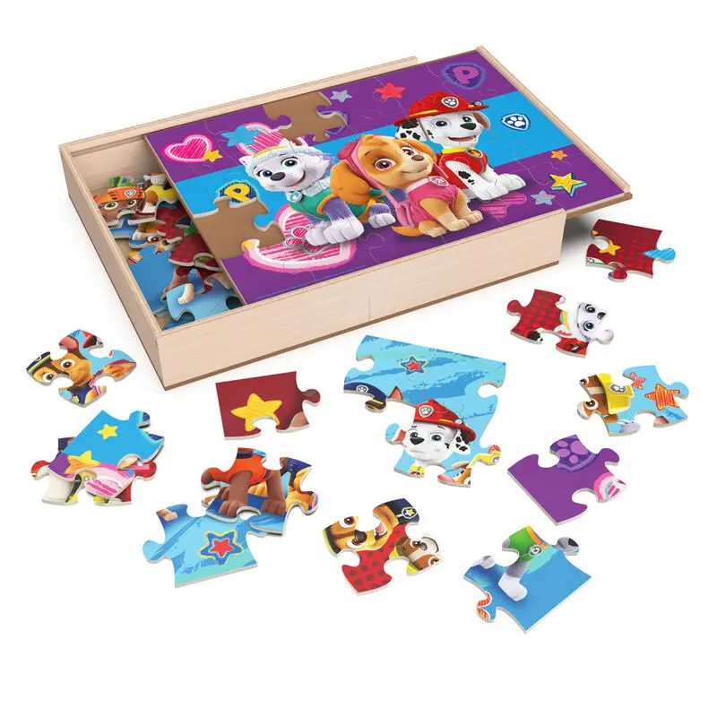 Paw Patrol wooden puzzle 3x24pcs product photo