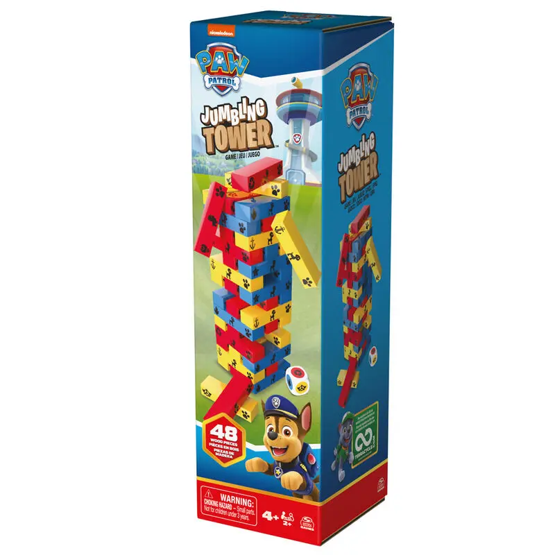 Paw Patrol Jumbling Tower game termékfotó