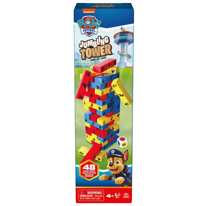 Paw Patrol Jumbling Tower game termékfotó