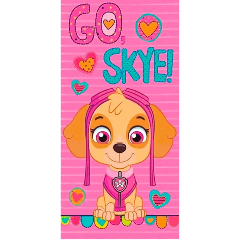 Paw Patrol Go Skye microfibre beach towel product photo