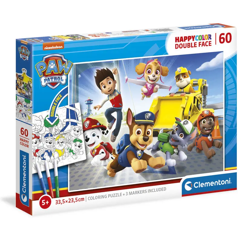 Paw Patrol Happy Color puzzle 60pcs product photo