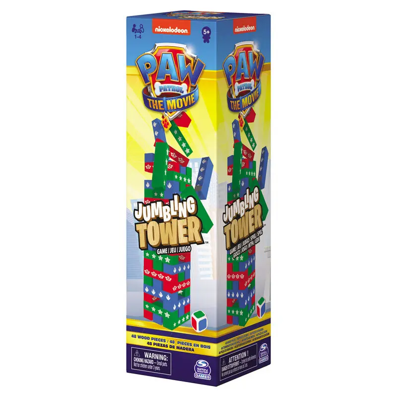 Paw Patrol Jumbling Tower game product photo