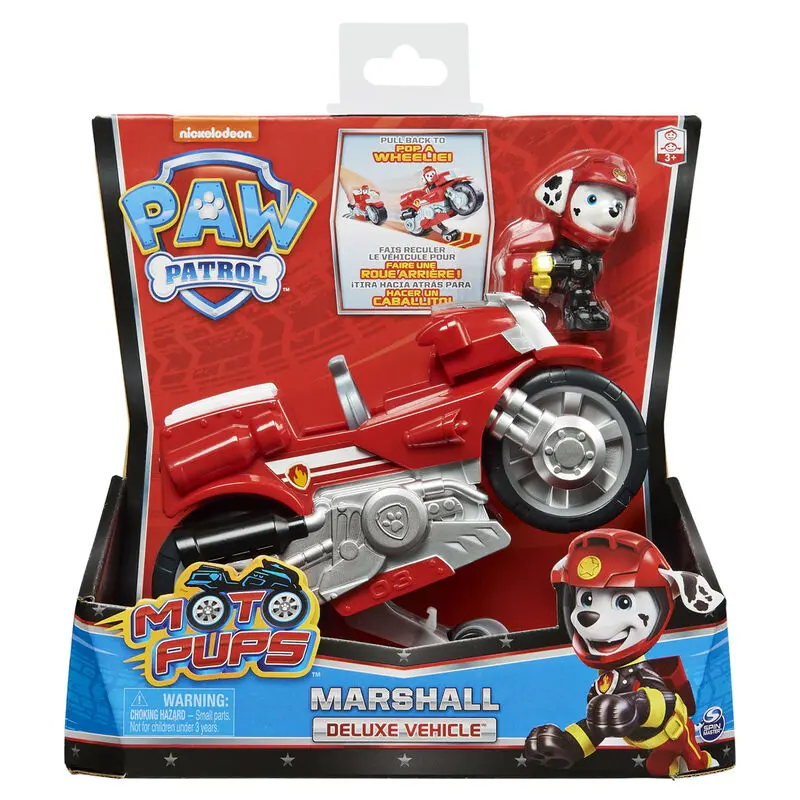 Paw Patrol Marshall Motorcicle pups vehicle product photo