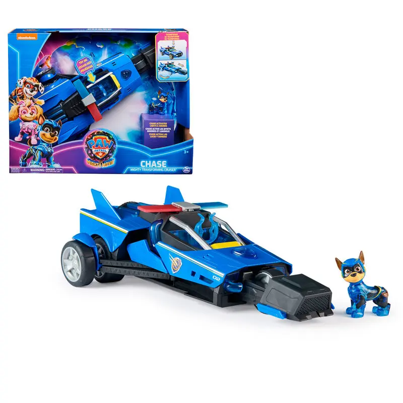 Paw Patrol Mighty Movie Chase deluxe vehicle product photo