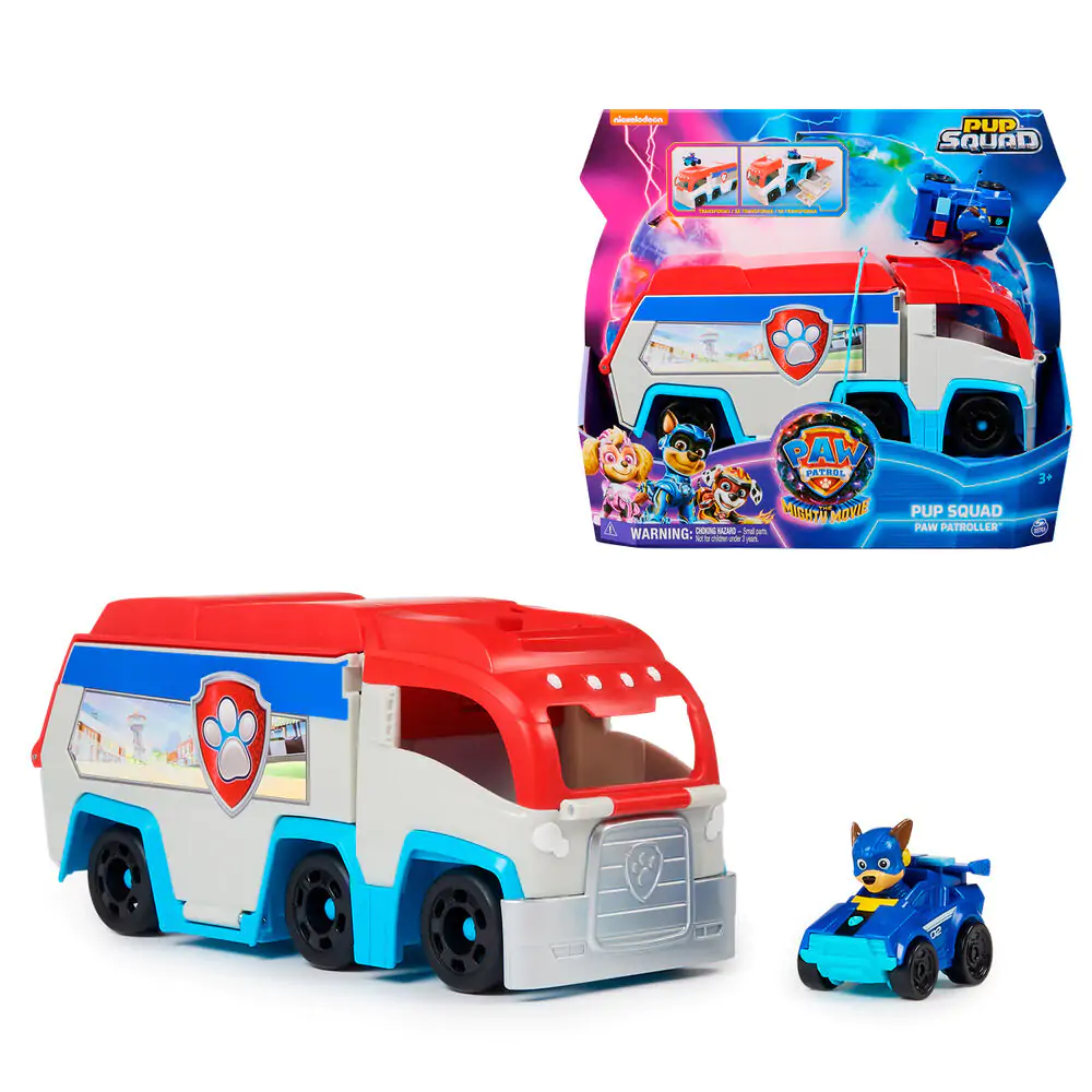 Paw Patrol Mighty Movie Pup Squad Patroller playset termékfotó