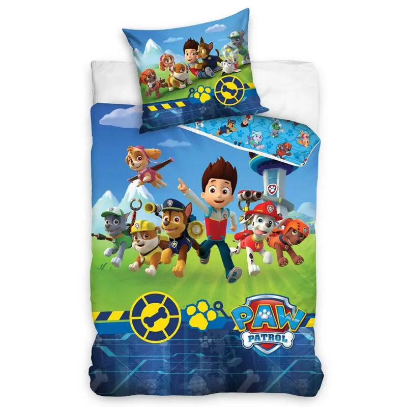 Paw Patrol microfibre duvet cover bed 90cm product photo