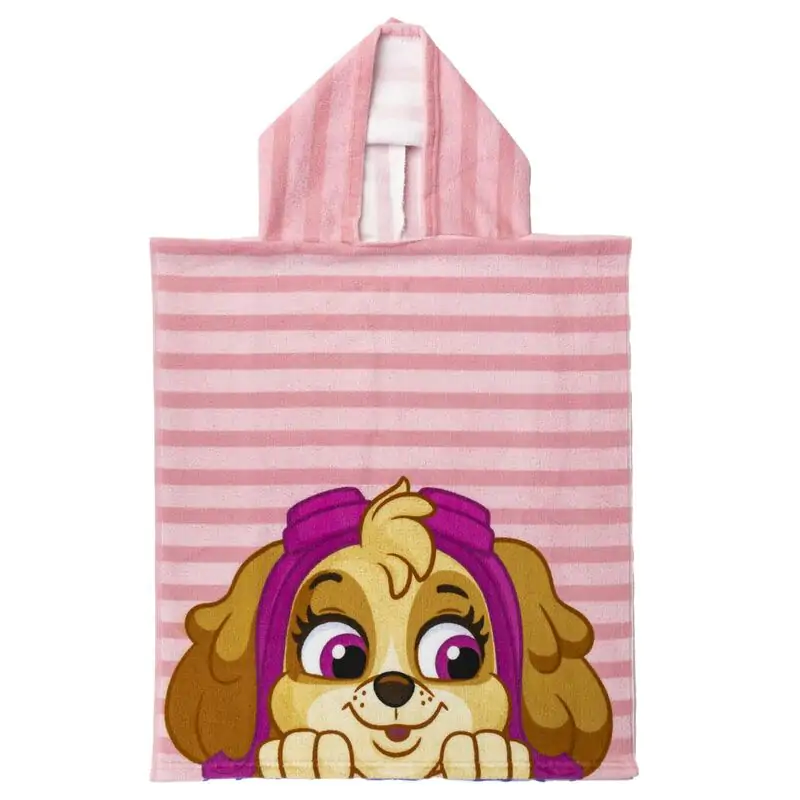 Paw Patrol microfibre poncho towel product photo