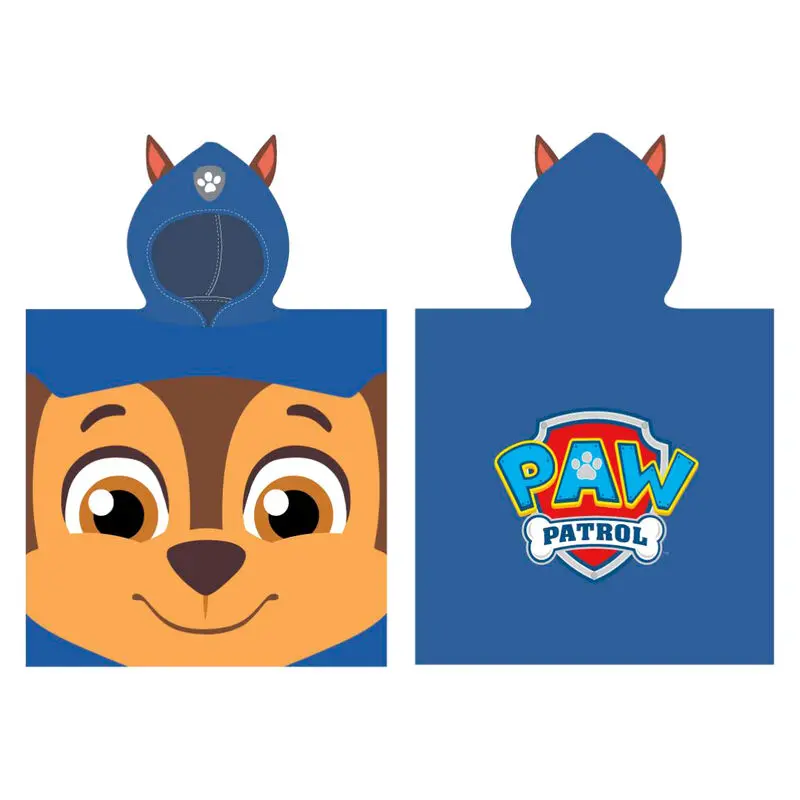 Paw Patrol microfiber poncho towel product photo