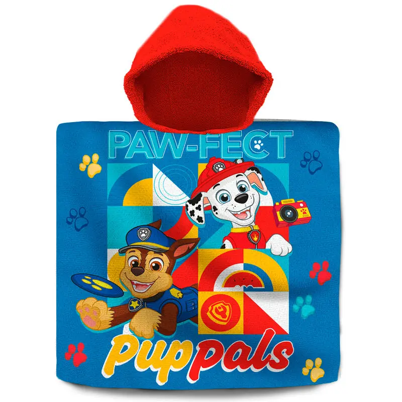 Paw Patrol cotton poncho towel termékfotó