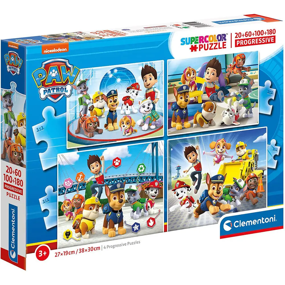 Paw Patrol puzzle 20+60+100+180pcs product photo