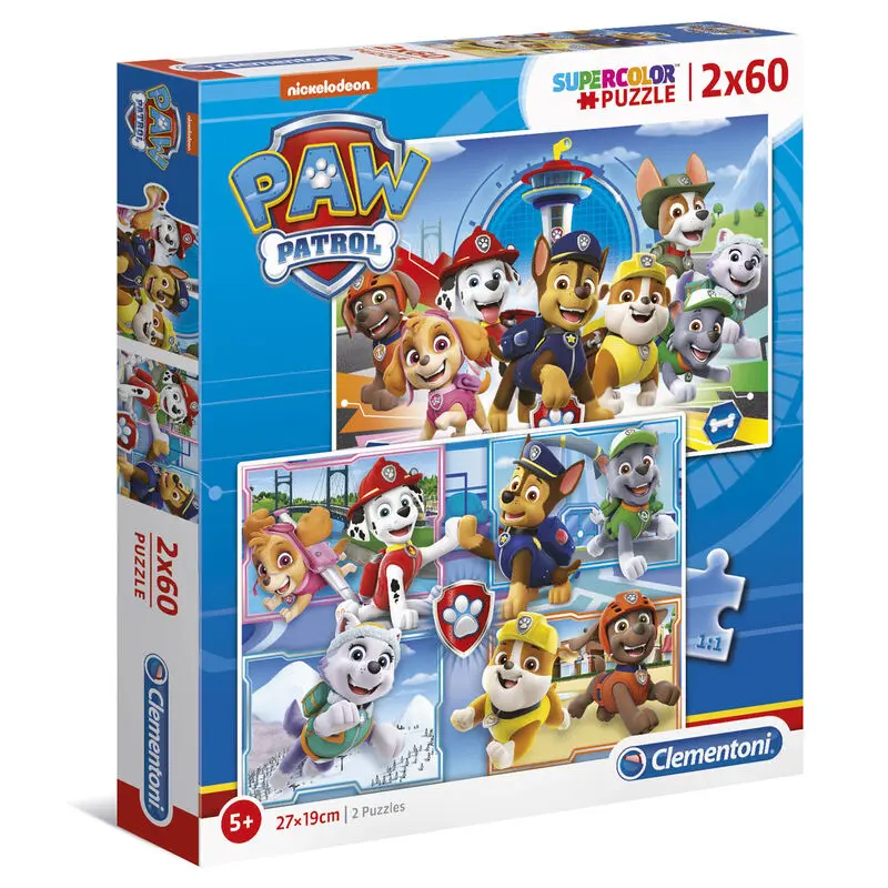 Paw Patrol puzzle 2x60pcs termékfotó