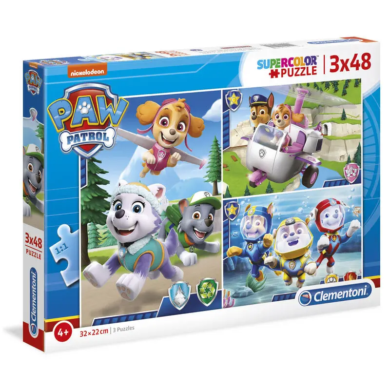 Paw Patrol puzzle 3x48pcs product photo
