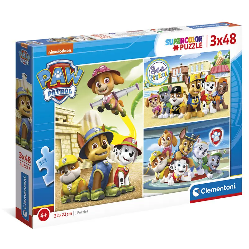 Paw Patrol puzzle 3x48pcs product photo