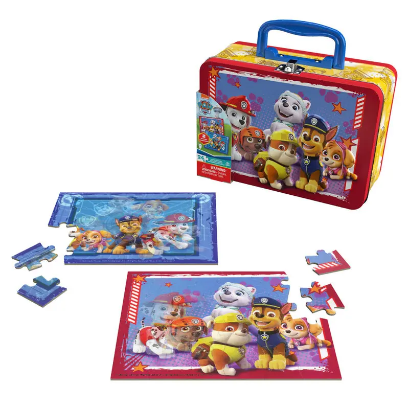 Paw Patrol briefcase lenticular puzzle 2x24pcs product photo