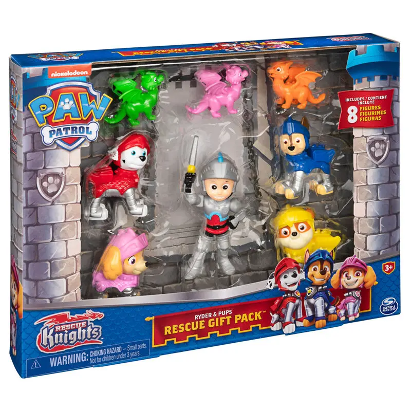 Paw Patrol Rescue Knights blister 8 figures product photo