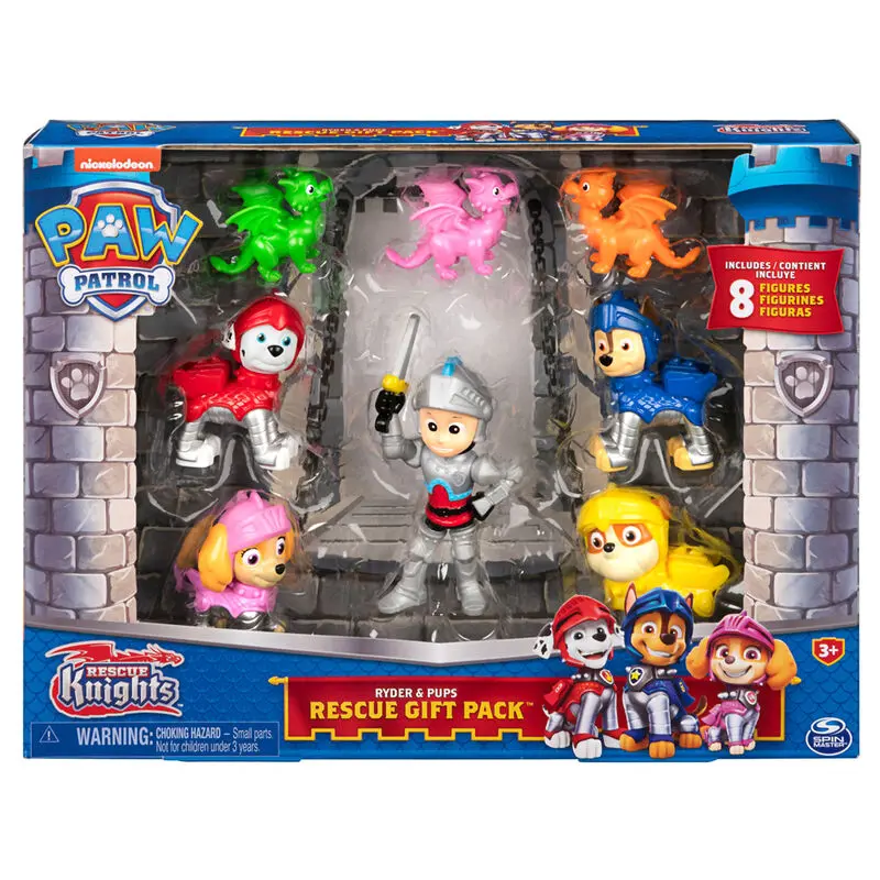 Paw Patrol Rescue Knights blister 8 figures product photo