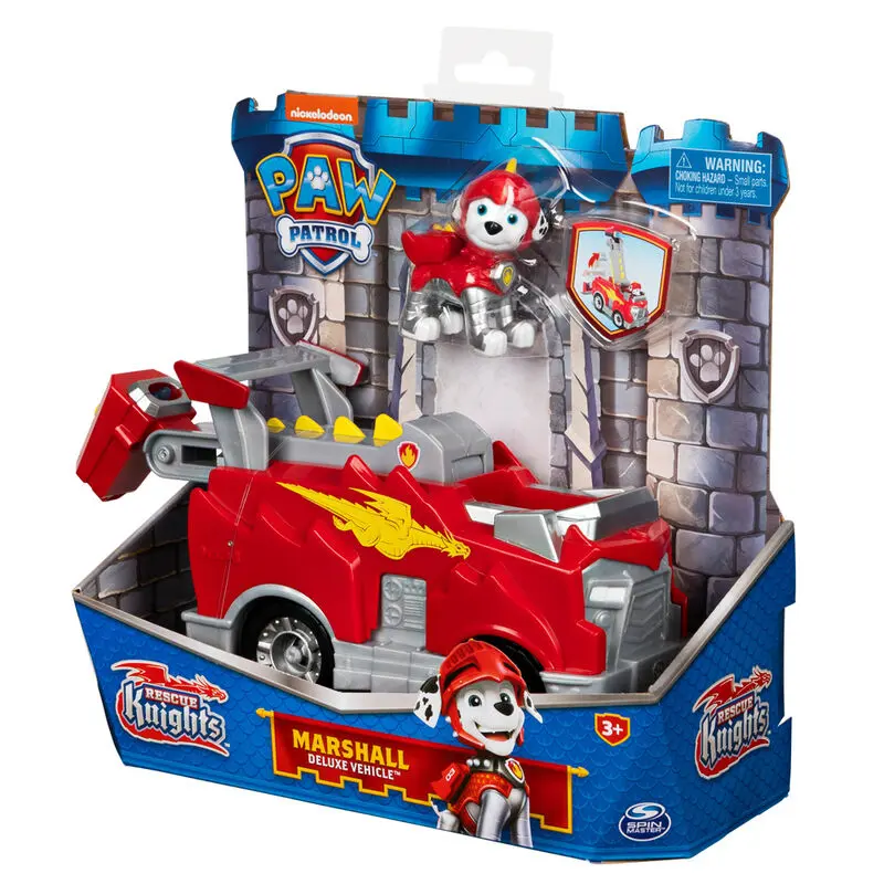 Paw Patrol Rescue Knights Marshall vehicle product photo