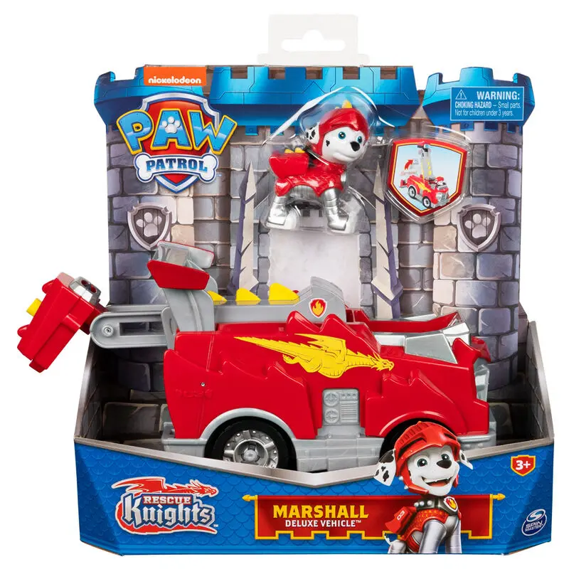 Paw Patrol Rescue Knights Marshall vehicle product photo