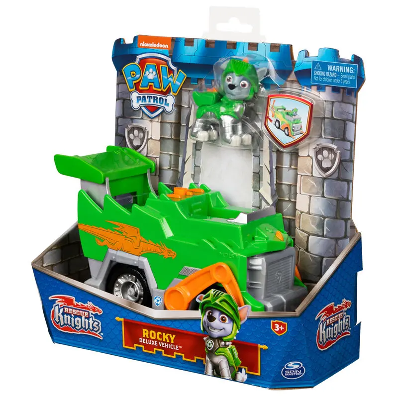 Paw Patrol Rescue Knights Rocky vehicle product photo