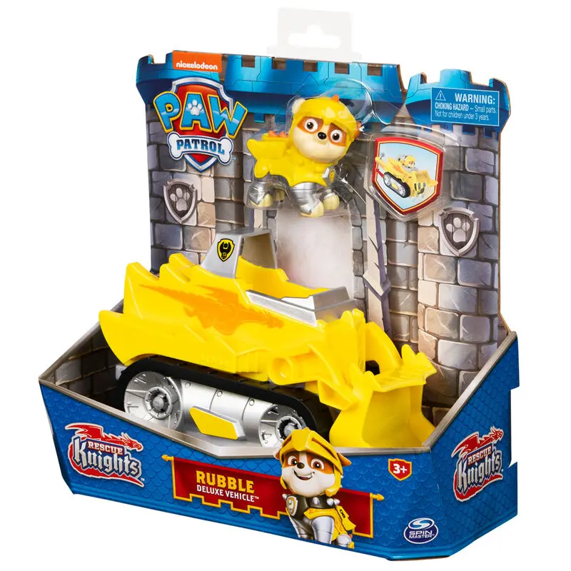 Paw Patrol Rescue Knights Rubble vehicle product photo