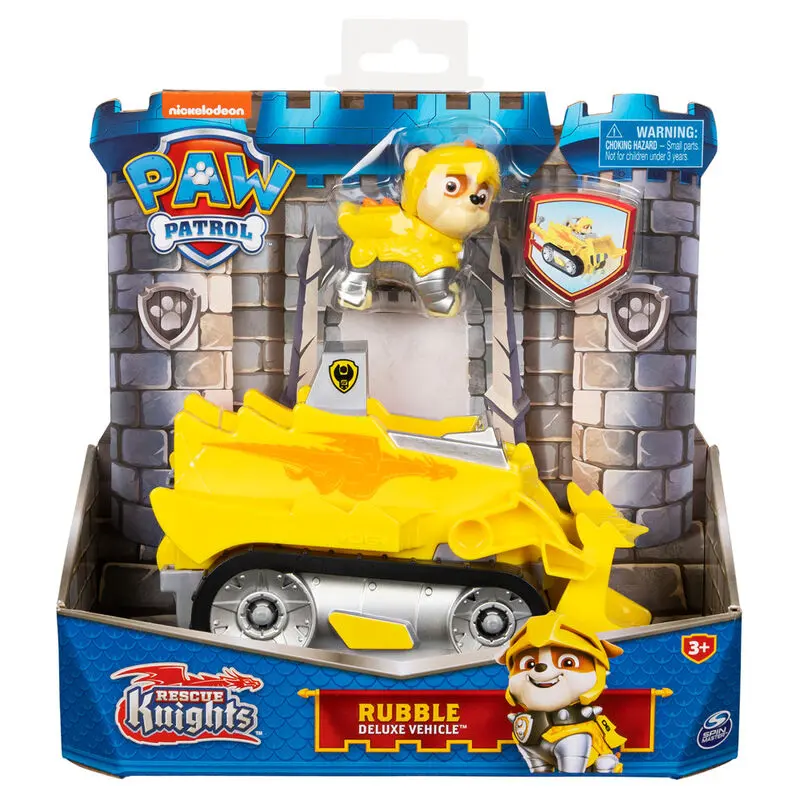 Paw Patrol Rescue Knights Rubble vehicle product photo