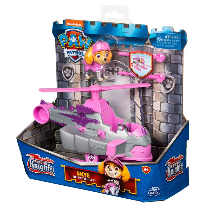 Paw Patrol Rescue Knights Skye vehicle product photo