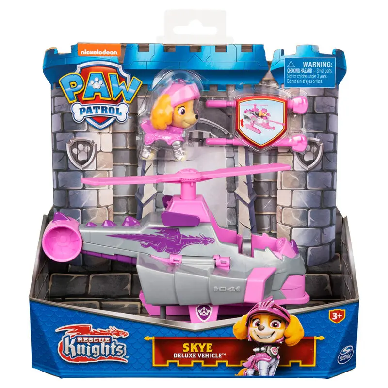 Paw Patrol Rescue Knights Skye vehicle product photo