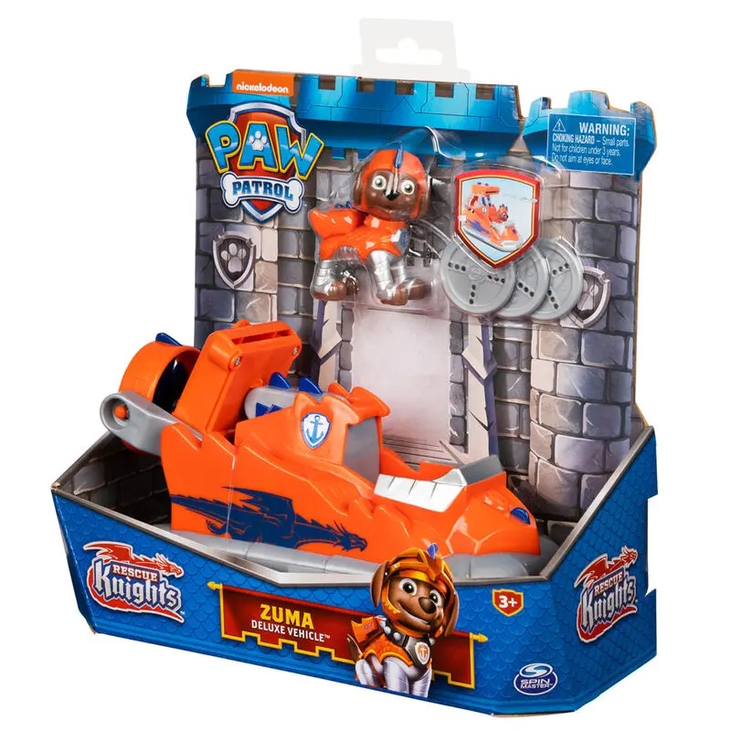 Paw Patrol Rescue Knights Zuma vehicle product photo