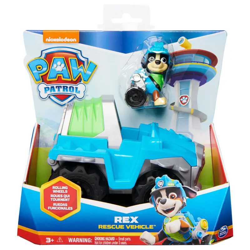 Paw Patrol Rex vehicle product photo