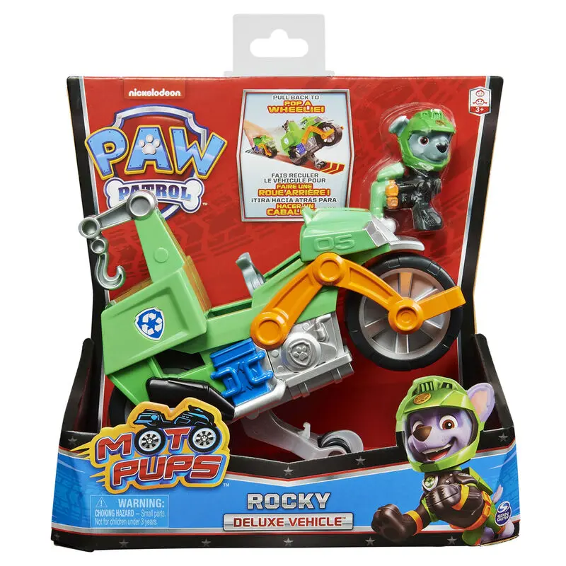 Paw Patrol Rocky Motorcycle vehicle product photo