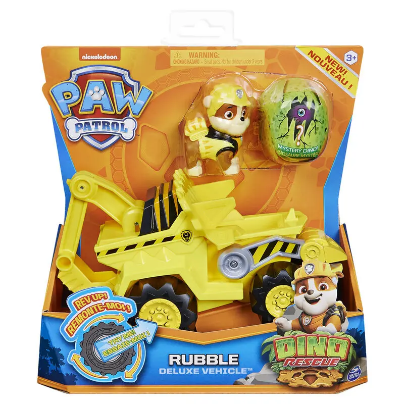 Paw Patrol Rubble Dino vehicle product photo