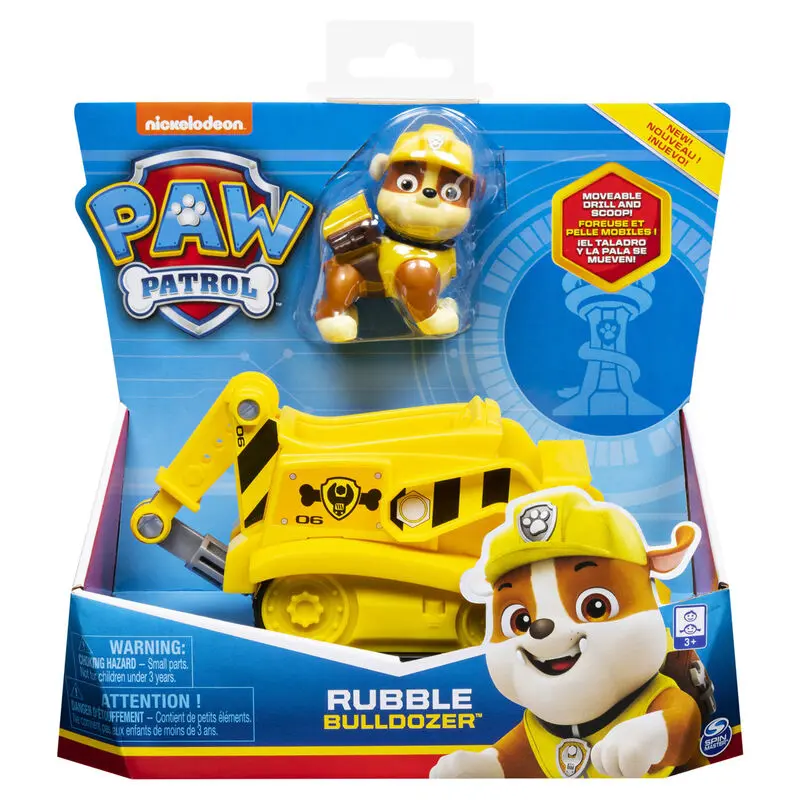 Paw Patrol Rubble vehicle product photo