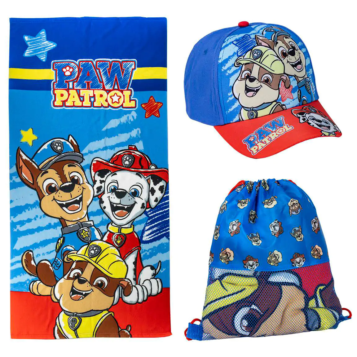 Paw Patrol set towel + bag + cap termékfotó