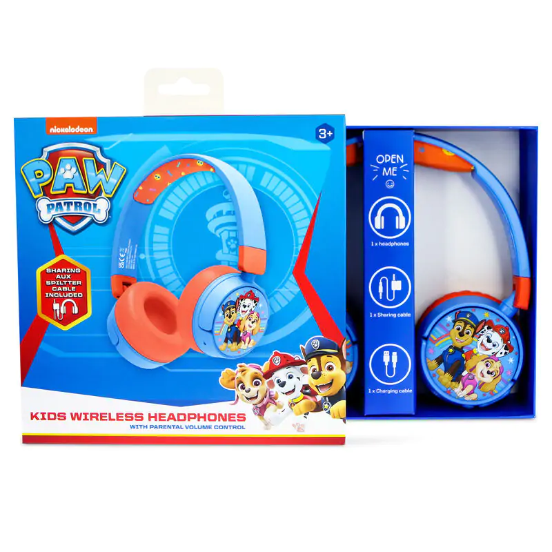 Paw Patrol wireless kids headphones product photo