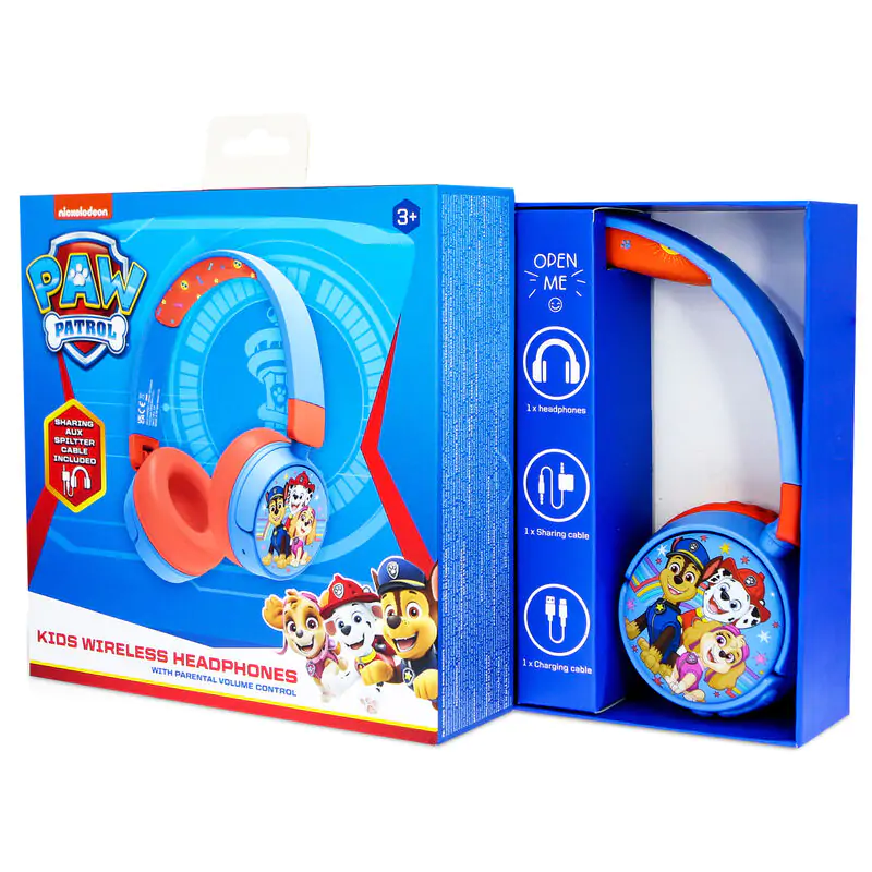 Paw Patrol wireless kids headphones product photo