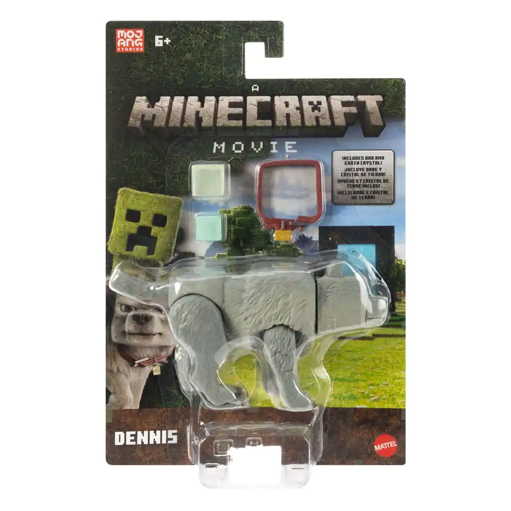 A Minecraft Movie Action Figure Dennis the Wolf 10 cm product photo