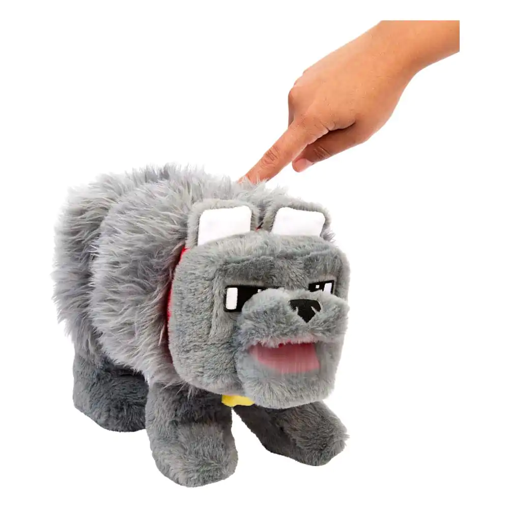 A Minecraft Movie Plush Figure Dennis the Wolf 20 cm product photo