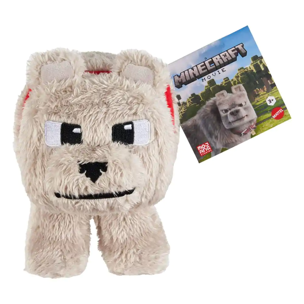 A Minecraft Movie Plush Figure Dennis the Wolf 20 cm product photo