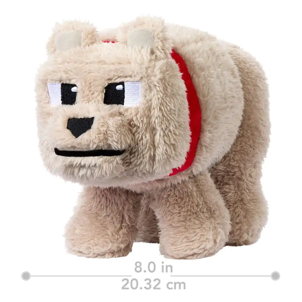 A Minecraft Movie Plush Figure Dennis the Wolf 20 cm product photo