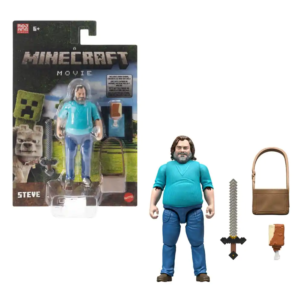 A Minecraft Movie Action Figure Steve 10 cm product photo