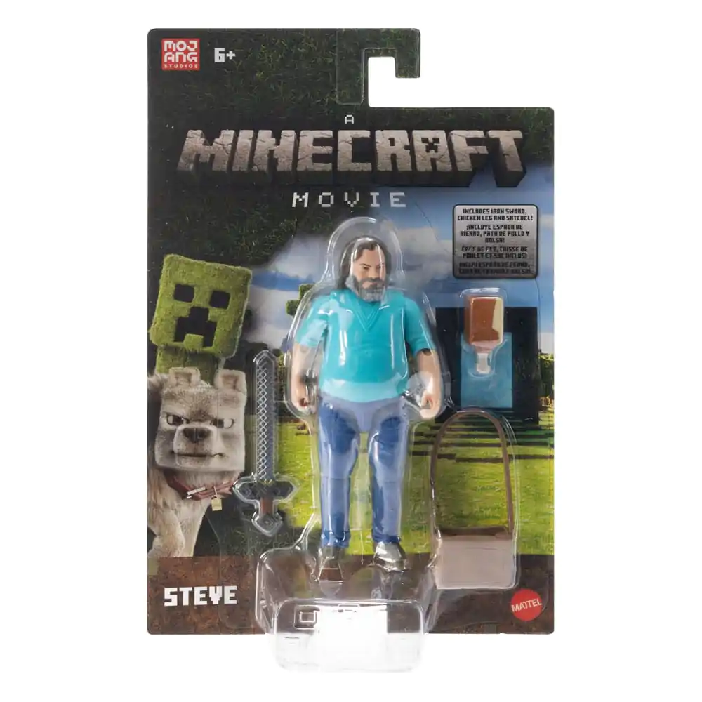 A Minecraft Movie Action Figure Steve 10 cm product photo