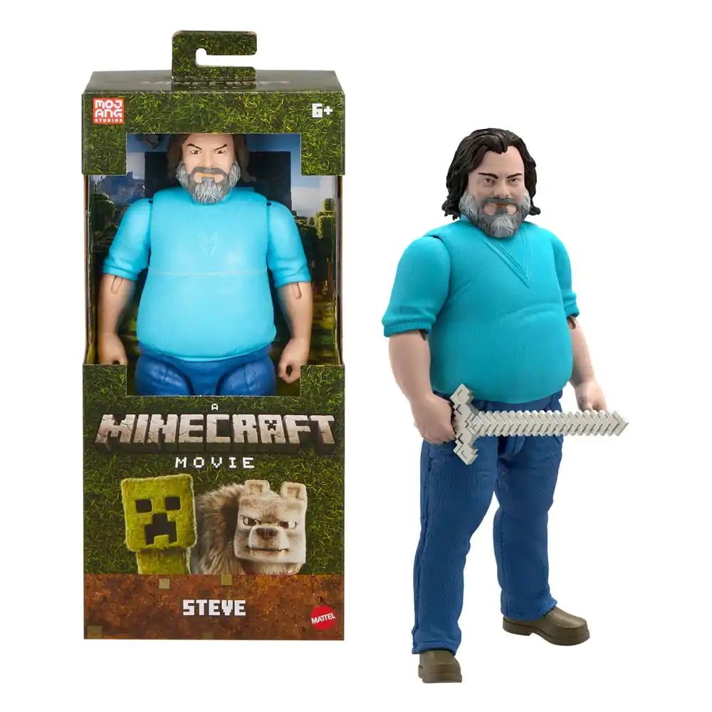 A Minecraft Movie Action Figure Large Steve 30 cm product photo