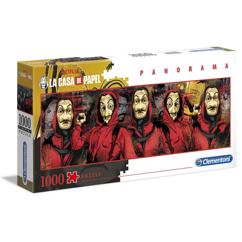Money Heist Panorama puzzle 1000pcs product photo