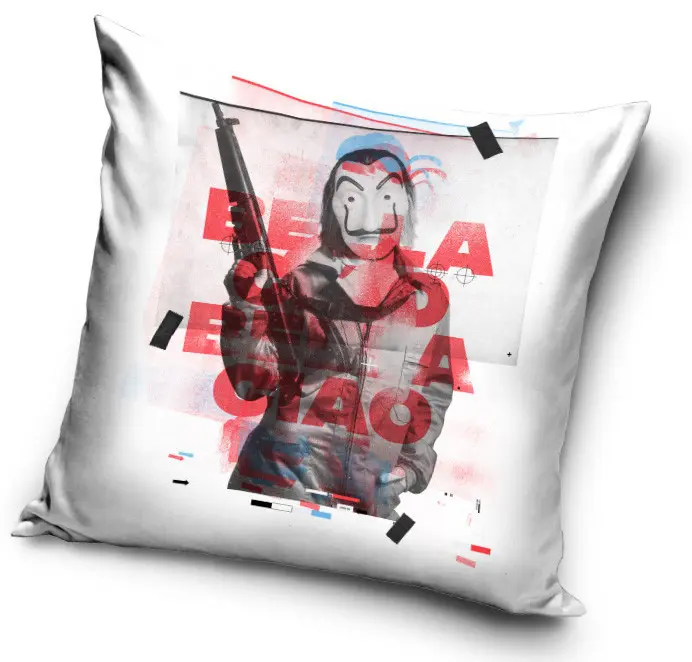 Money Heist Pillow, Decorative Pillow 40*40 cm product photo