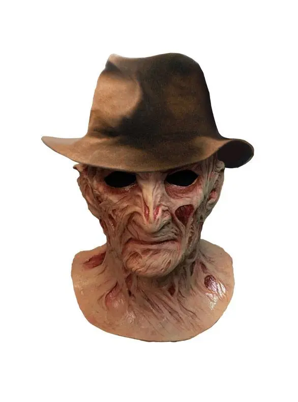 A Nightmare on Elm Street 4: The Dream Master Deluxe Latex Mask with Hat Freddy Krueger product photo